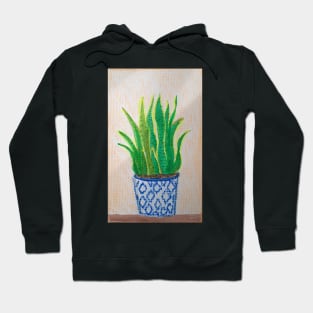 Snake plant house plant Hoodie